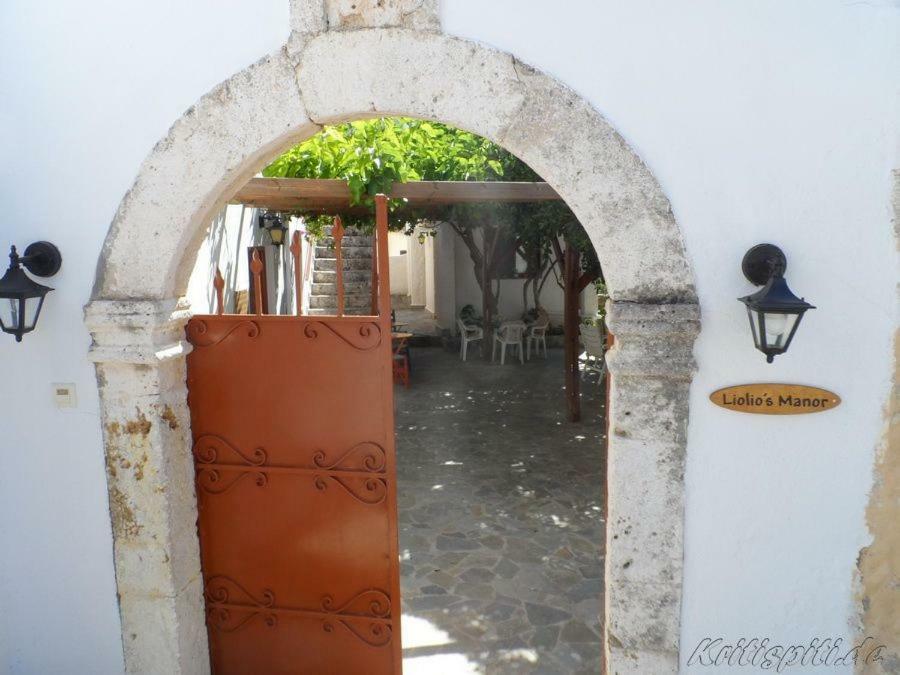 Liolio'S Manor Villa Agalianos Bagian luar foto