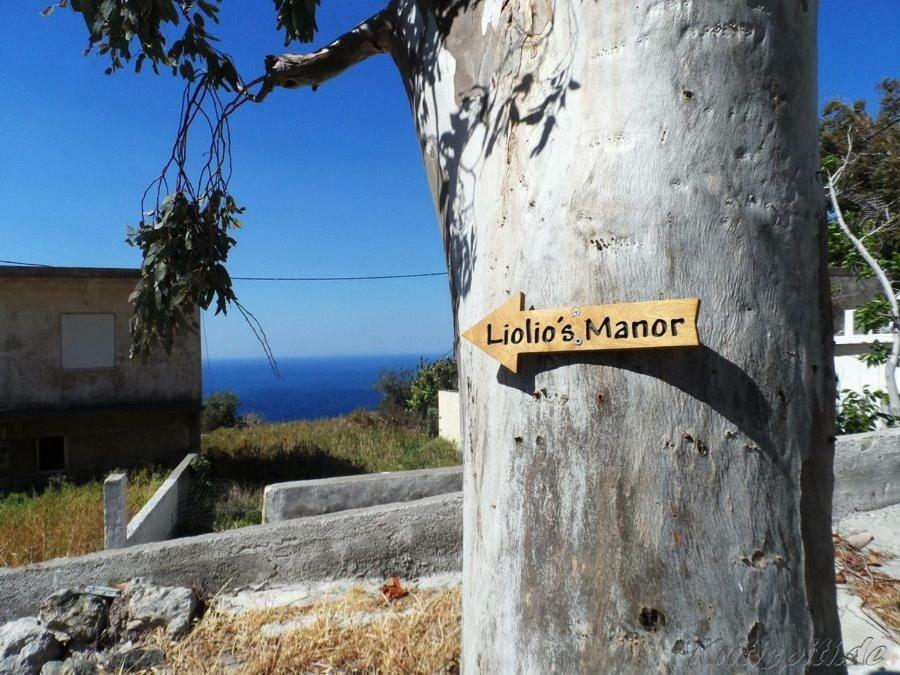 Liolio'S Manor Villa Agalianos Bagian luar foto